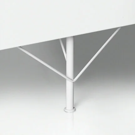 Leg SLENDER LOW MIDDLE / Super White