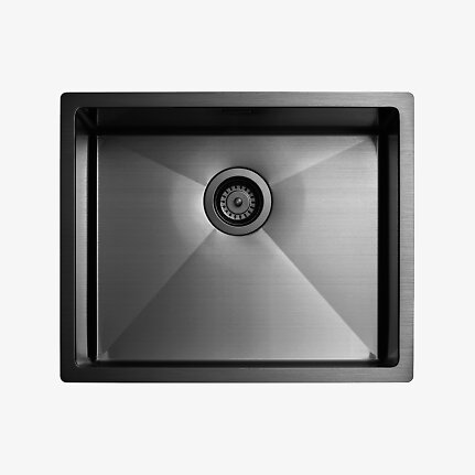 Tapwell 5040 Oppvaskkum 60 cm Sortkrom PVD