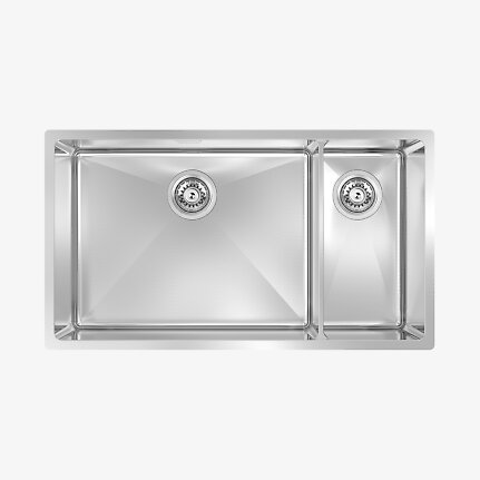 Decosteel Deco DI Art 5320 – Oppvaskkummer 80 cm Dobbel (L)