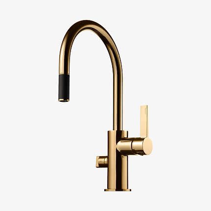 Tap KITCHEN / Tapwell ARM385 low / D / Extend / Brass