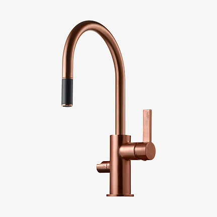 Tap KITCHEN / Tapwell ARM385 low / D / Extend / Copper