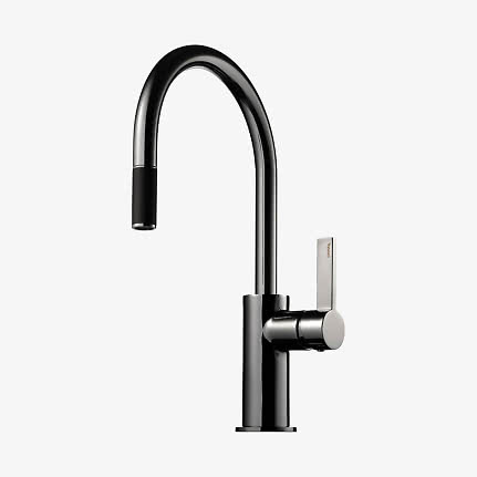 Tap KITCHEN / Tapwell ARM375 low / Extend / Black